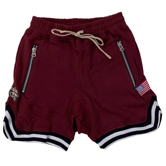 服/ファッション DARC SPORT FRENCH TERRY COURT SHORT Darc Sport | Shorts | Darc Sport Mens Usa Flag French Terry Court